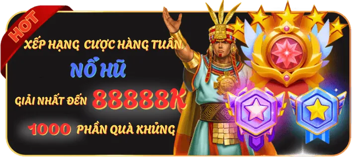 Ưu đãi hoàn trả VNXX, nhận lại một phần tiền cược khi bạn quay trở lại.